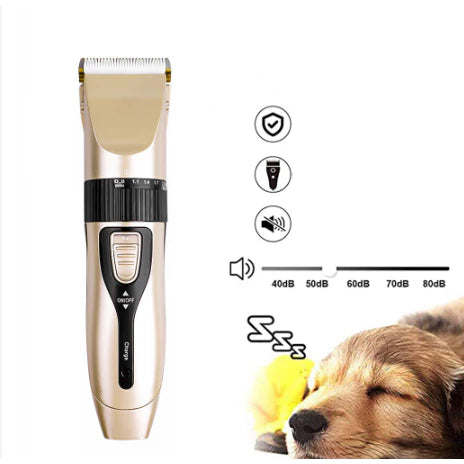 Máquina Para Tosar Cachorro Profissional - Corte Cabelo Tosador de Cães Pet